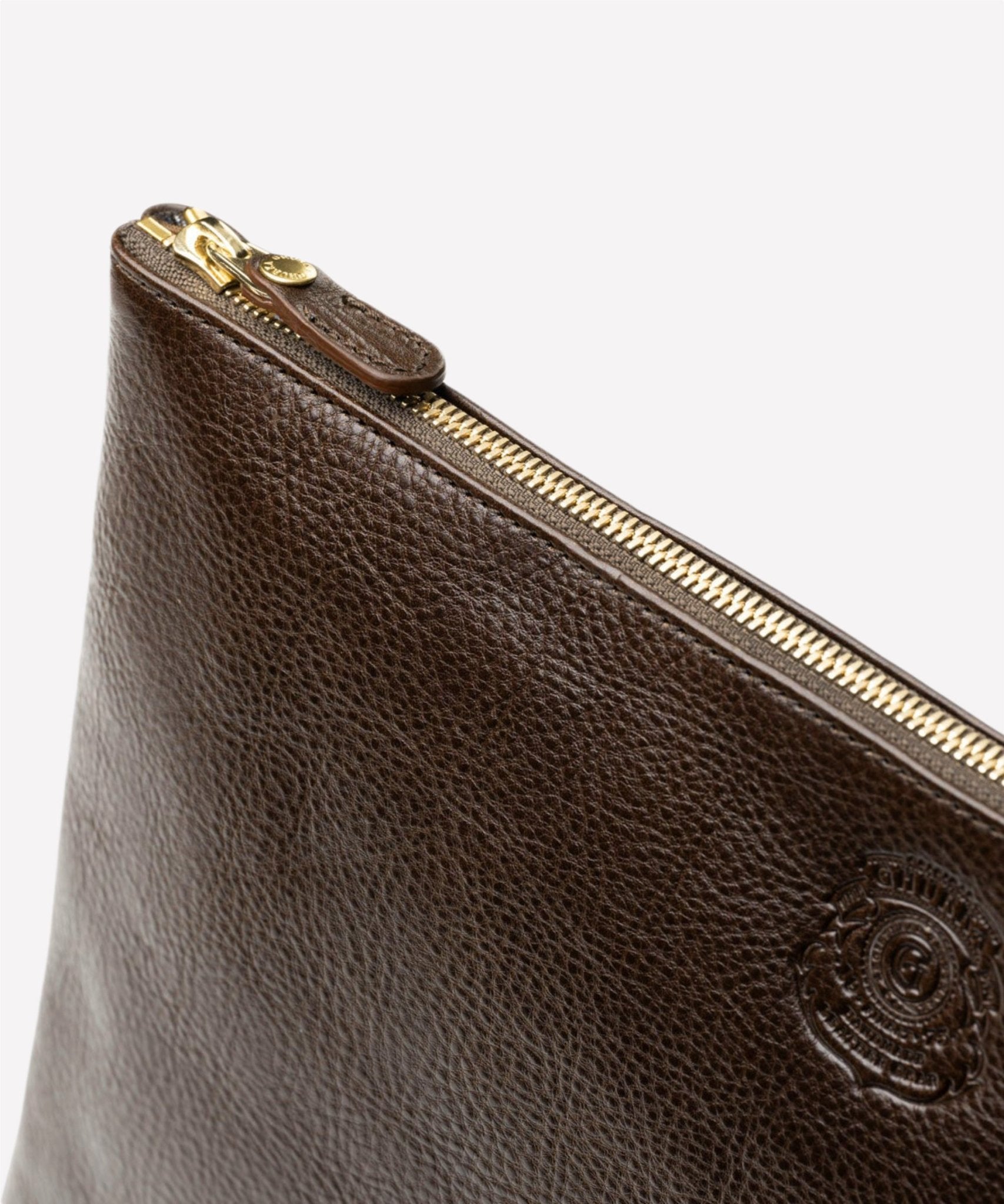 Pouch III No. 65 | Vintage Walnut Leather Pouch | Ghurka
