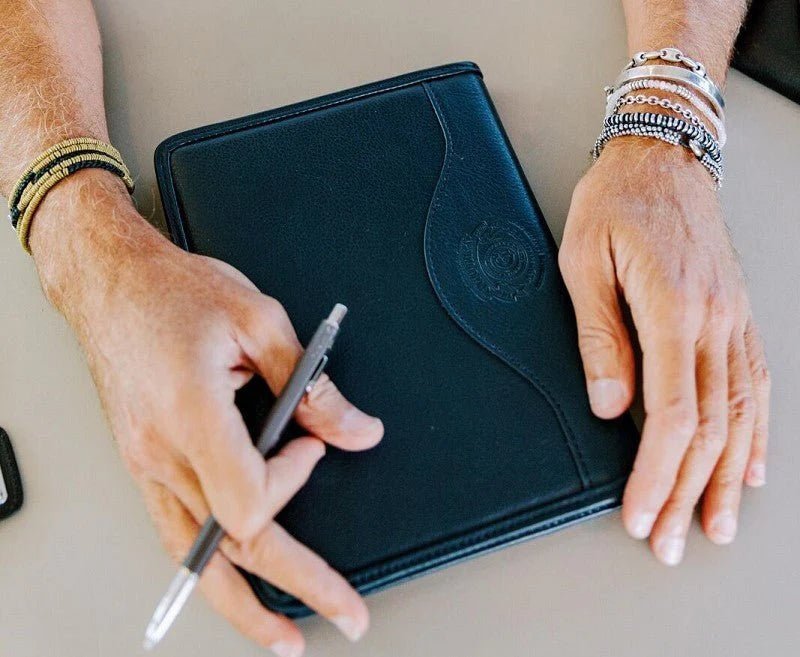 Refillable Journal | Vintage Chestnut Leather - Ghurka
