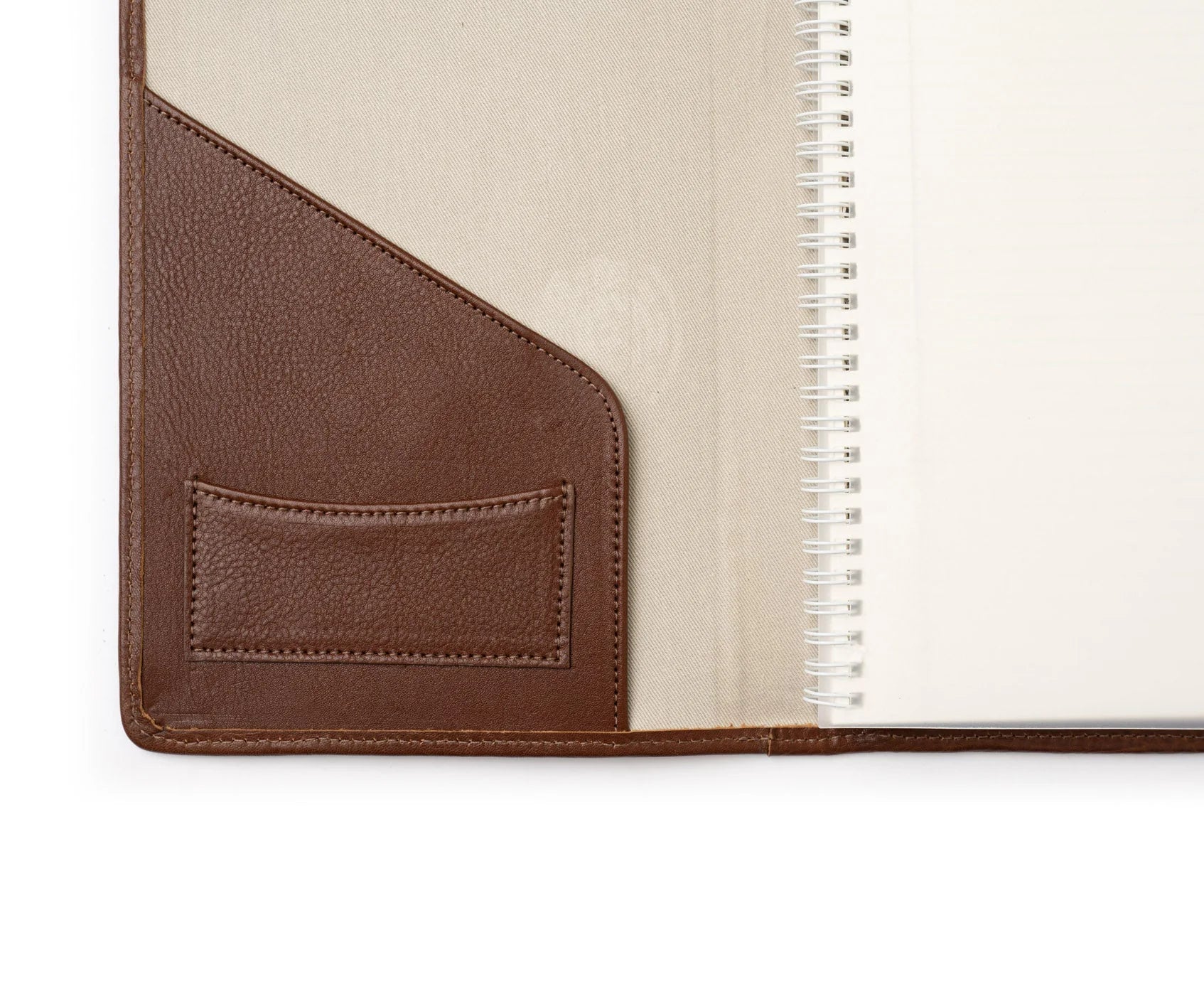 Refillable Journal | Vintage Chestnut Leather - Ghurka