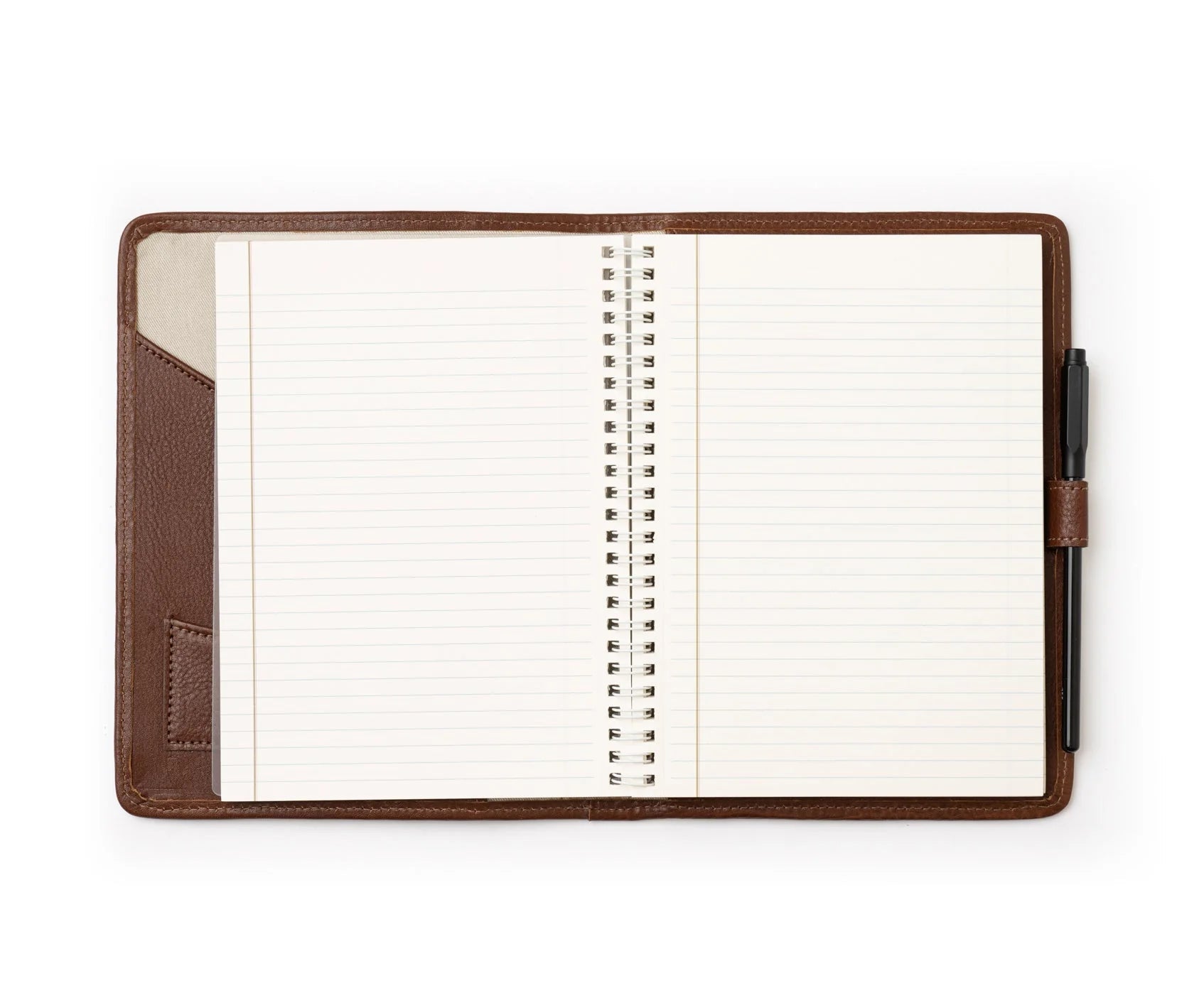Refillable Journal | Vintage Chestnut Leather - Ghurka