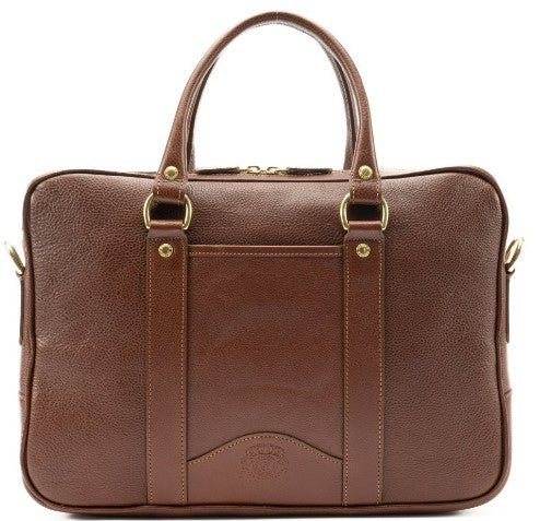 Scout No. 295 | Vintage Chestnut Leather Slim Briefcase | Ghurka Scout No. 295 | Vintage Chestnut Leather Slim Briefcase | Ghurka