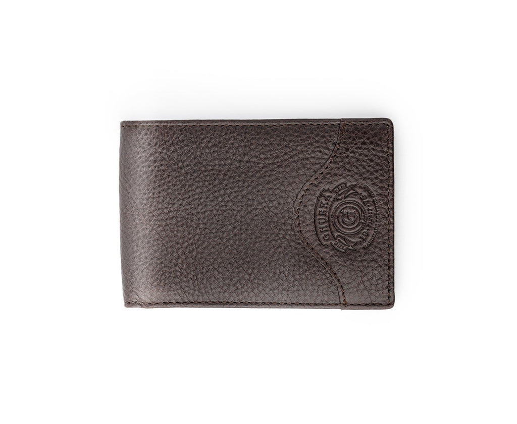 Slim Wallet No. 395 | Vintage Walnut Leather - Ghurka