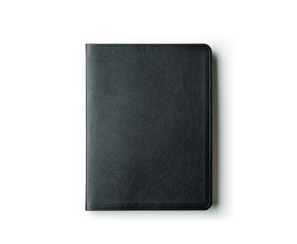 7 X 9 Ruled Journal | Vintage Black Leather