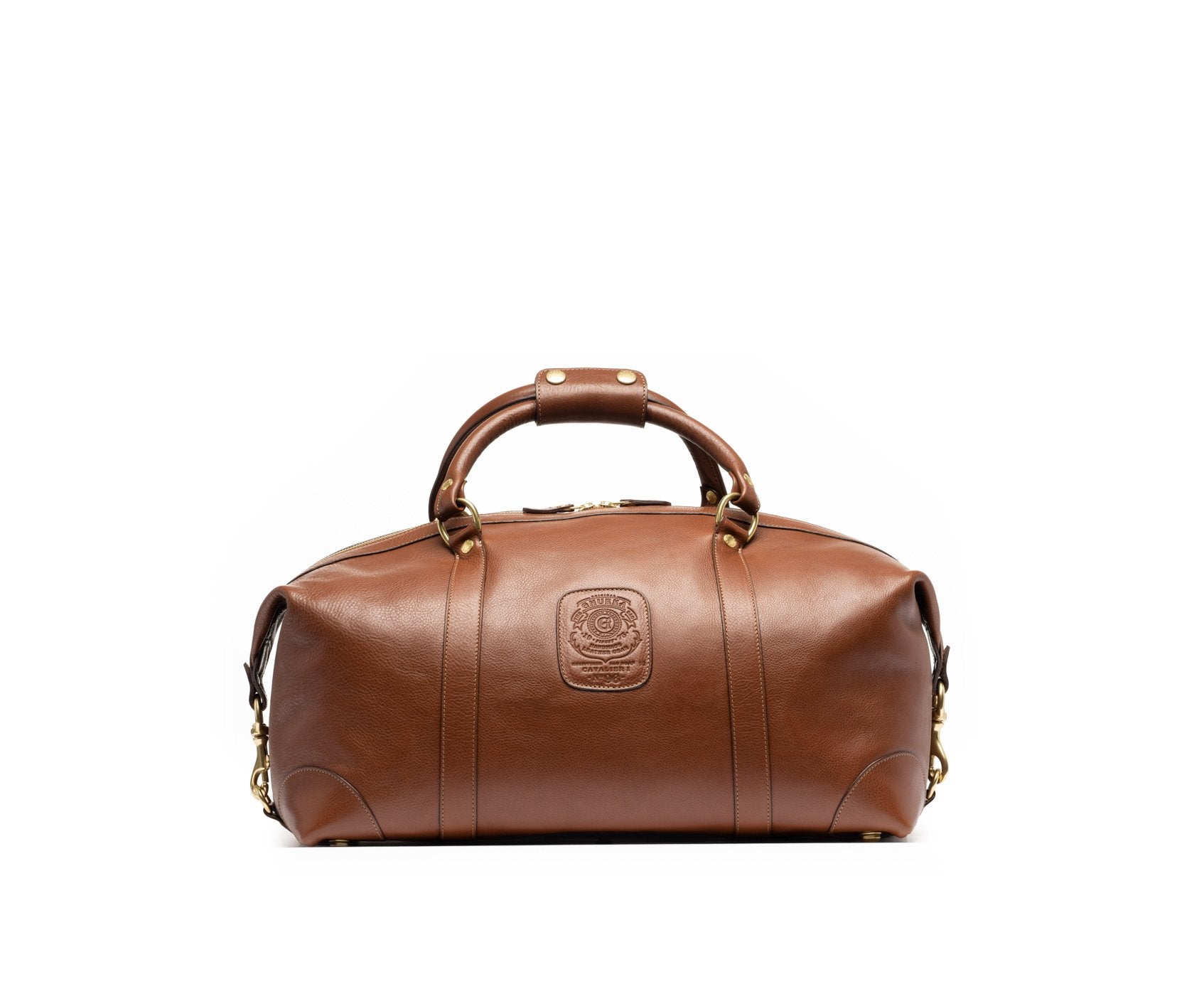 Gio Duffle Black in Leather – The Row