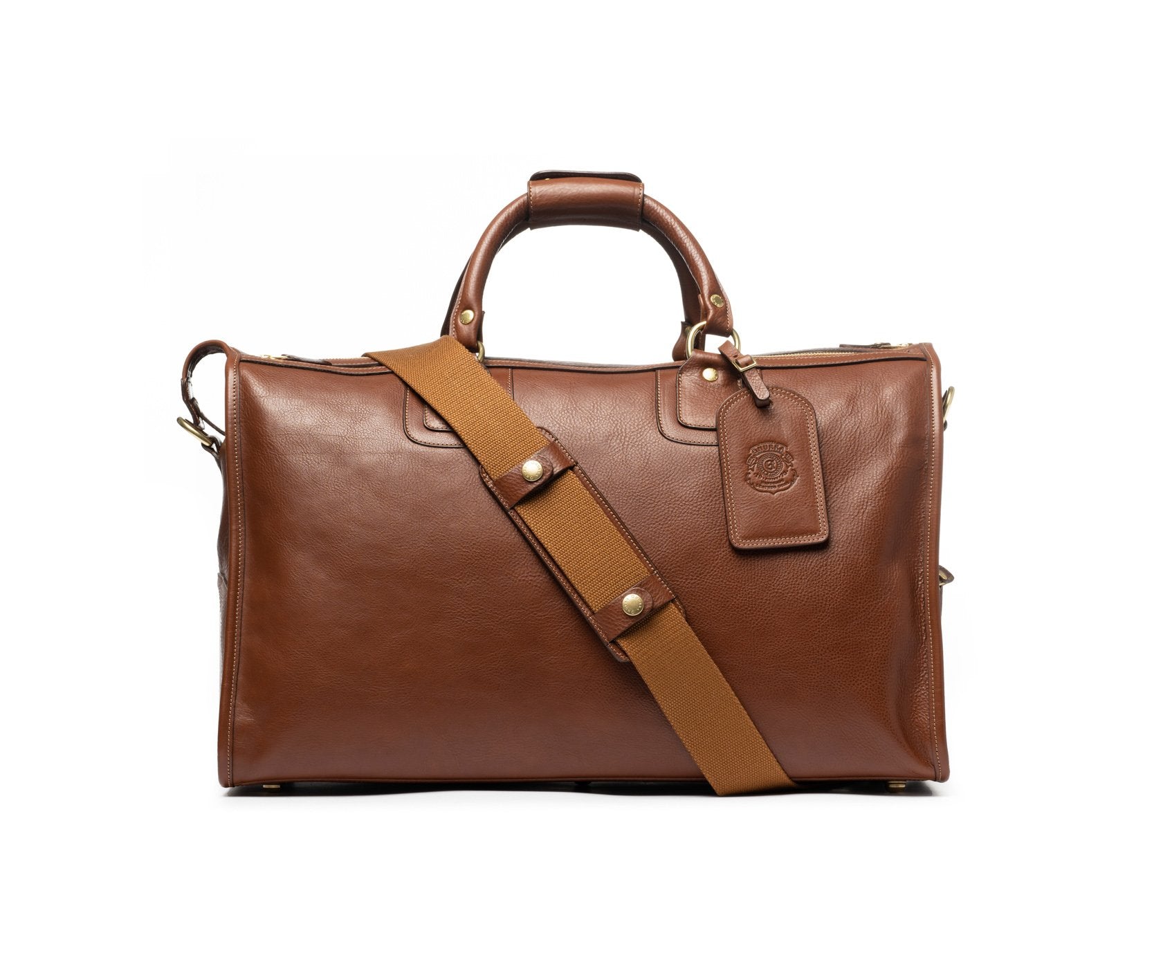 Express No. 2 Duffel Bag in Vintage Leather Chestnut