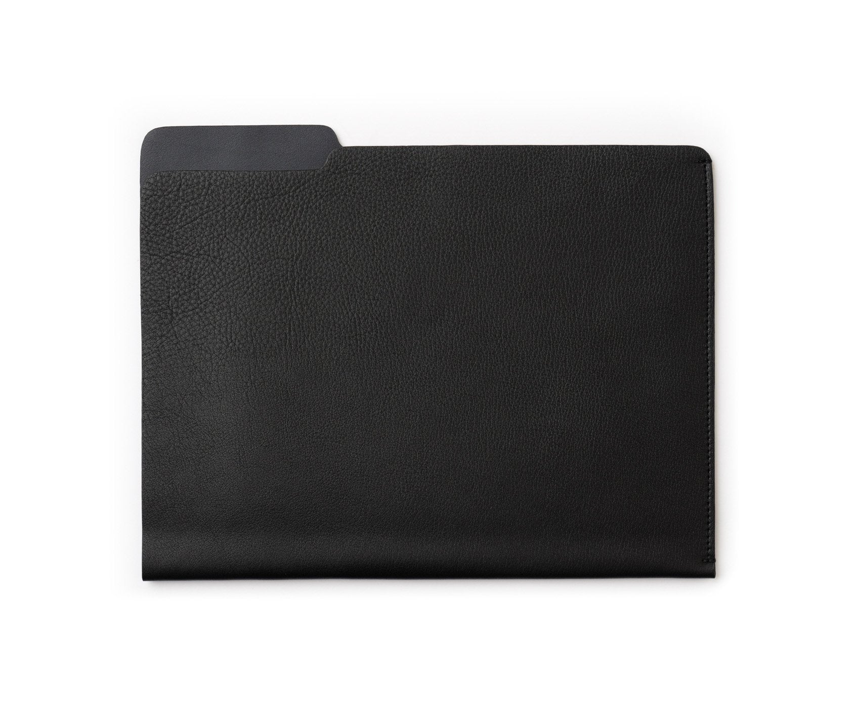 Letter Folder | Vintage Black Leather Folder | Ghurka