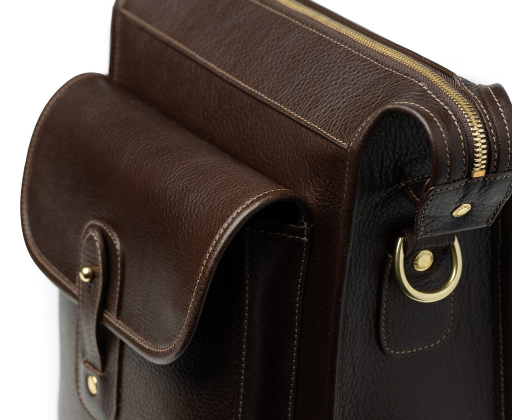 Gearpack No. 4 | Vintage Walnut Leather