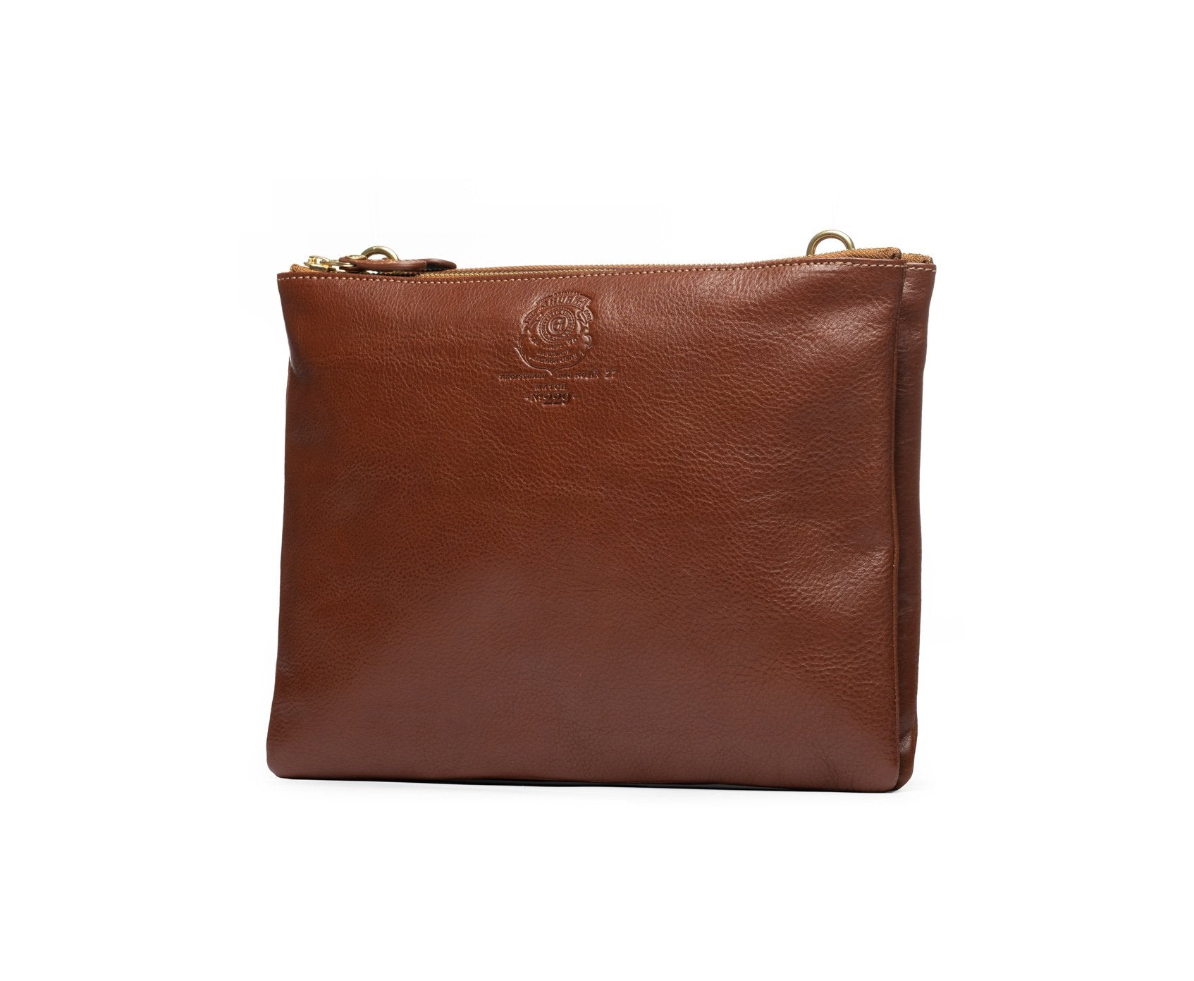 Match No. 229 | Vintage Chestnut Leather Handbag | Ghurka