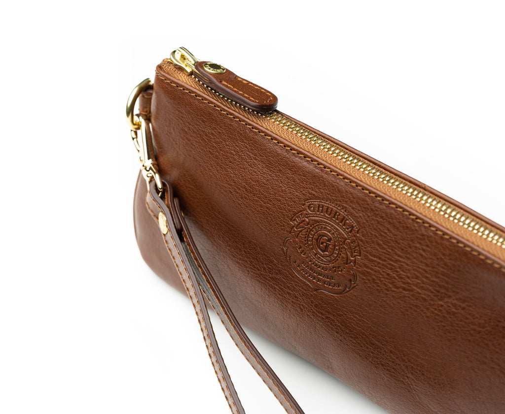 Pouch I No. 63 | Vintage Chestnut Leather