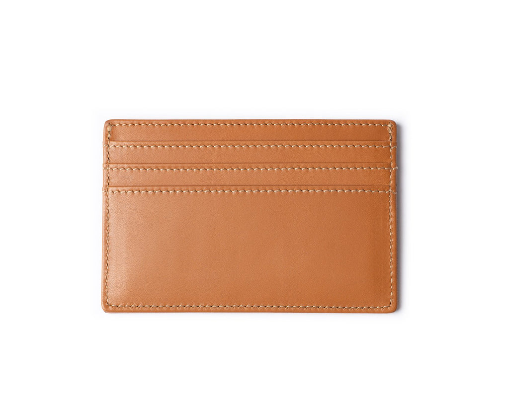 Slim Credit Card Case No. 204 | Chestnut Leather