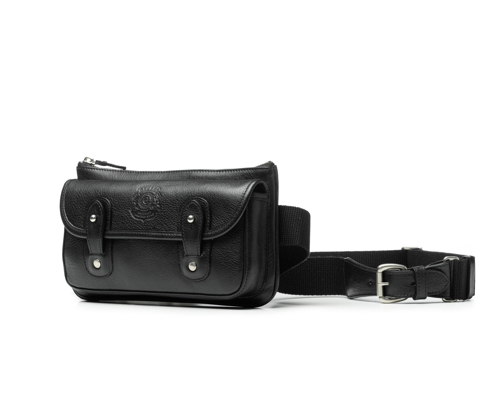 Hermes Black / Noir Terre Battu In-The-Loop Belt Bag Authentic