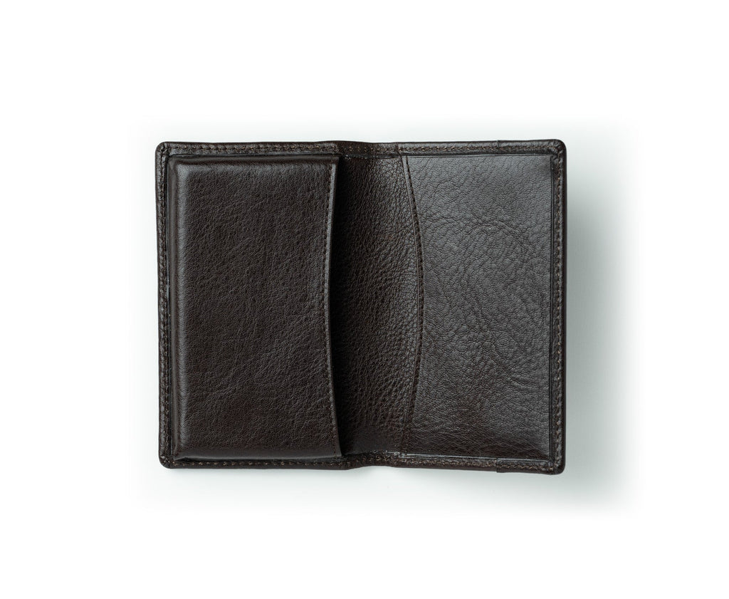 Business Card Holder No. 213 | Vintage Walnut Leather