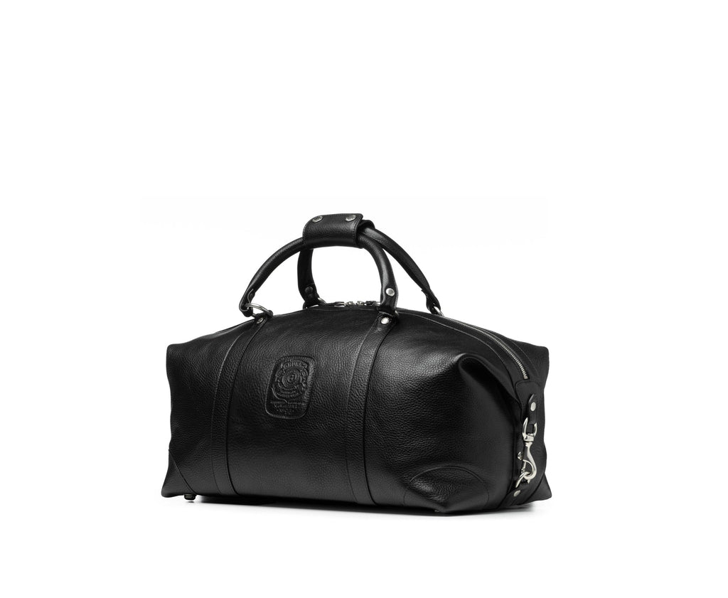 Cavalier I No. 96 | Vintage Black Leather Duffle Bag | Ghurka Icon