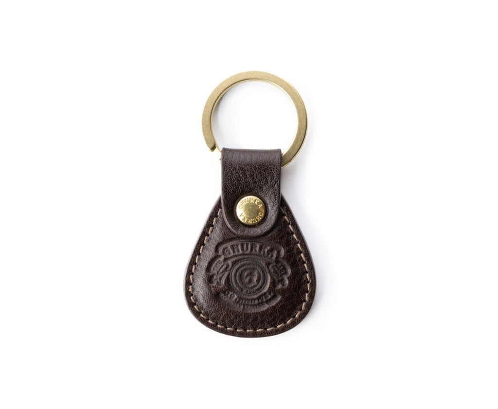 Classic Key Fob No. 226 | Vintage Walnut Leather - Ghurka