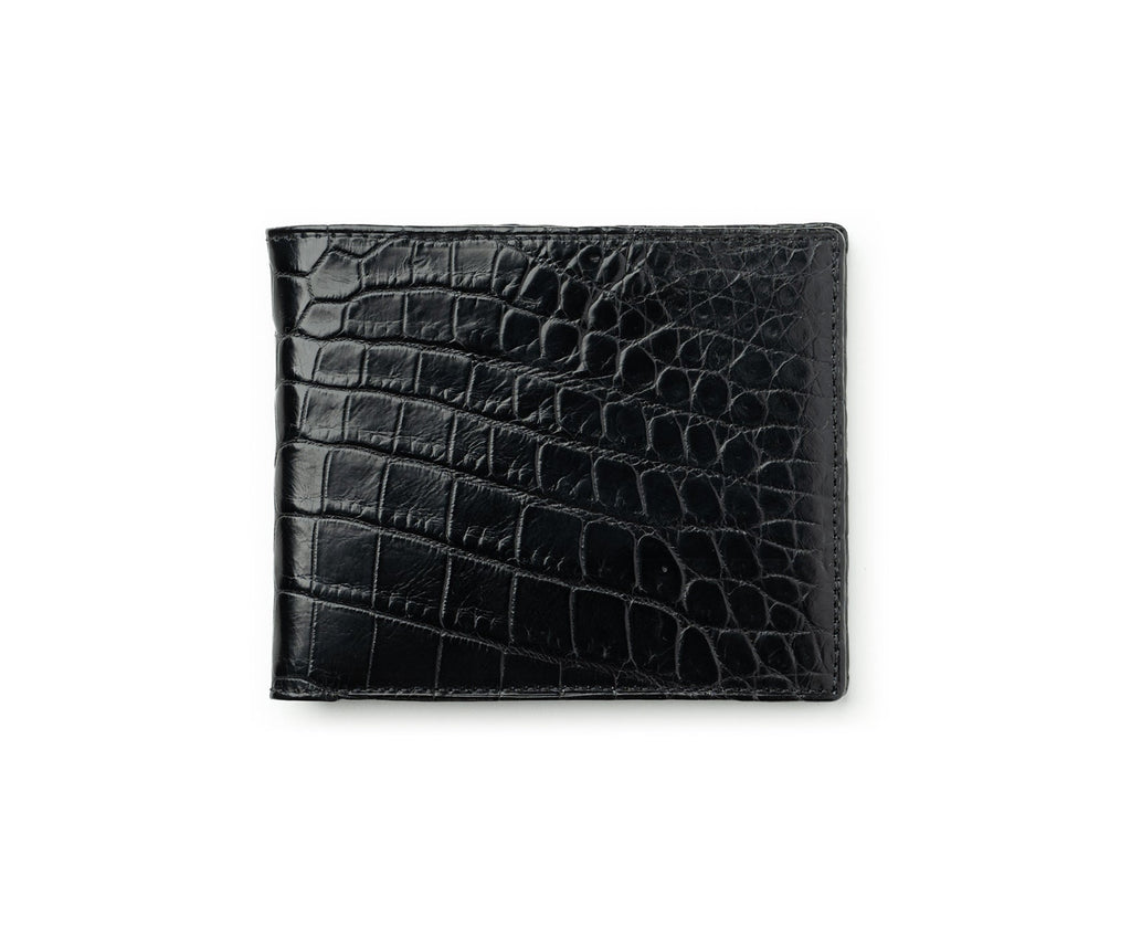 Classic Wallet No. 101 | Black Crocodile - Ghurka