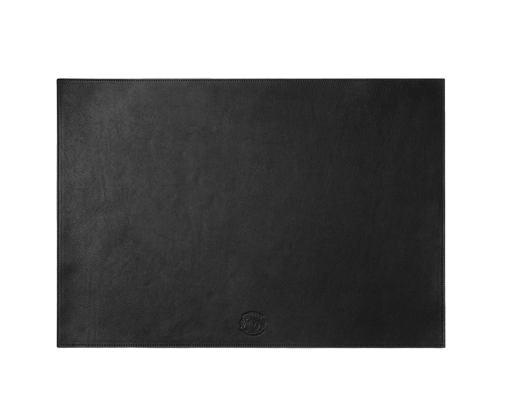 Black Leather Desk Blotter Black Leather Desk Blotter