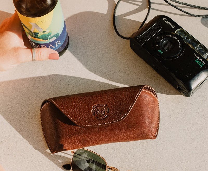 The Leather Sunglass Case – Clayton & Crume