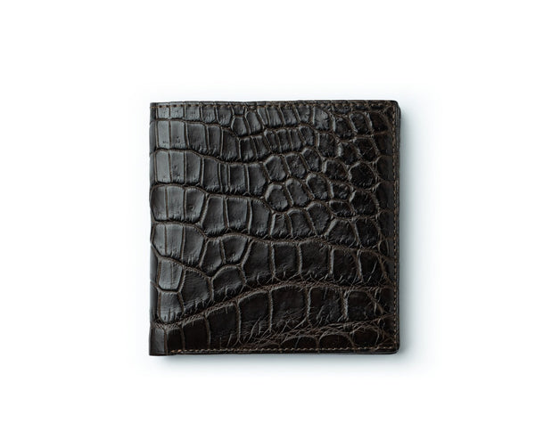 International Wallet No. 104, Walnut Crocodile Wallet