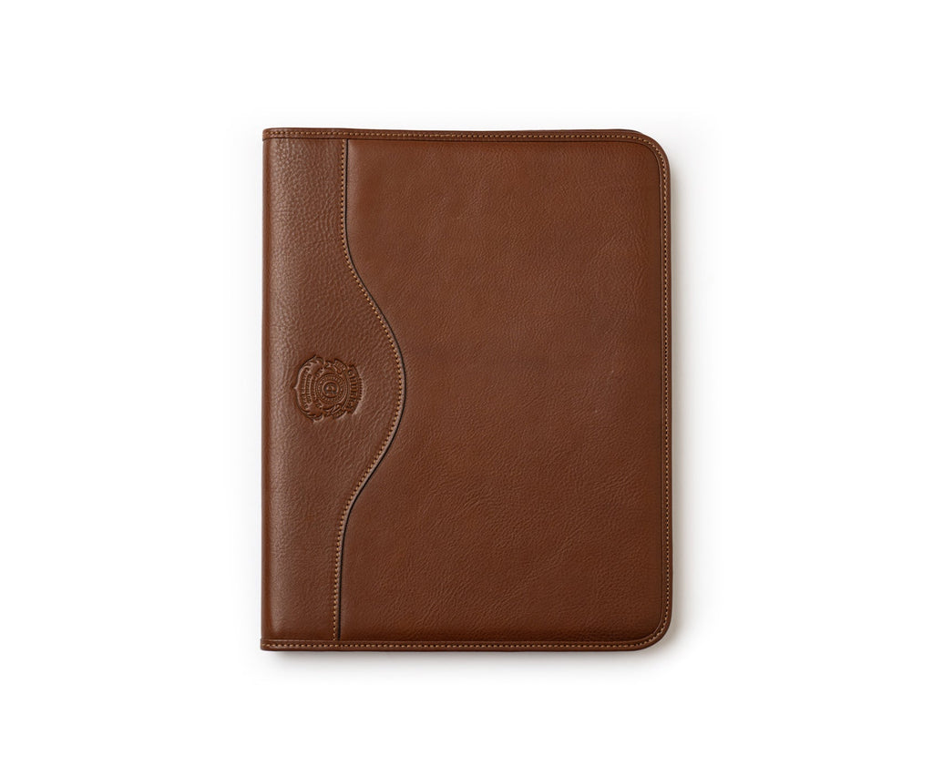 Large Notebook Cover No. 223 | Vintage Chestnut Leather - Ghurka