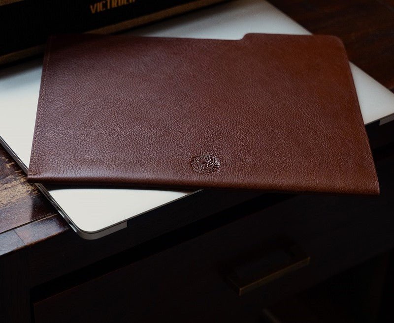 Letter Folder | Vintage Chestnut Leather - Ghurka