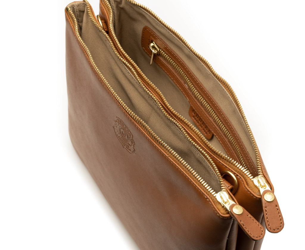 Match No. 229 | Women's Chestnut Leather handbag