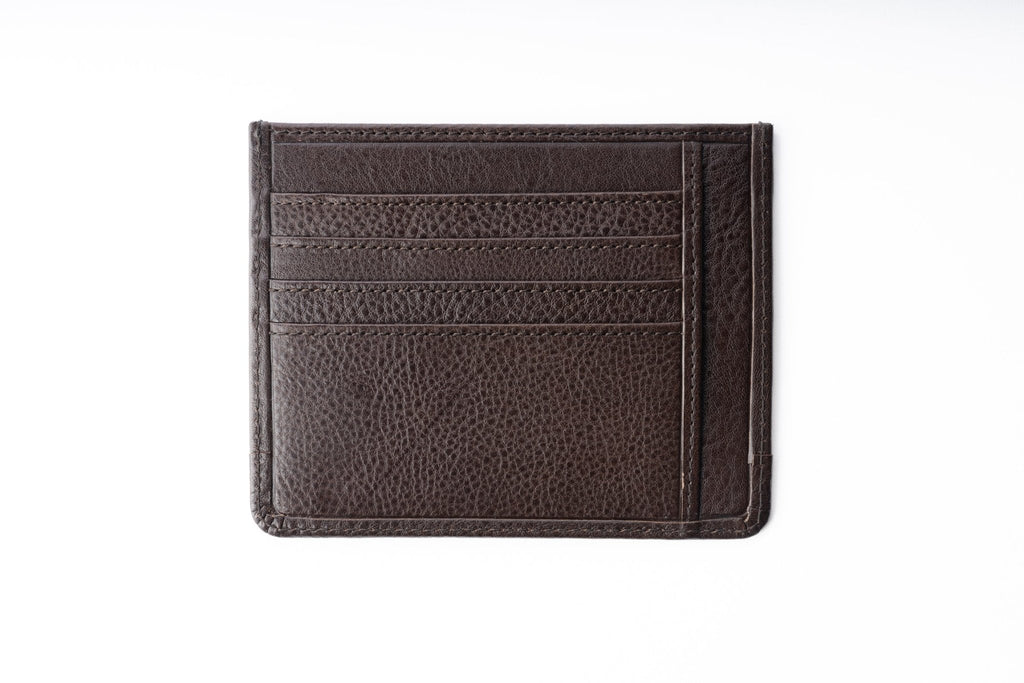 Multi Card Case | Vintage Walnut Leather - Ghurka
