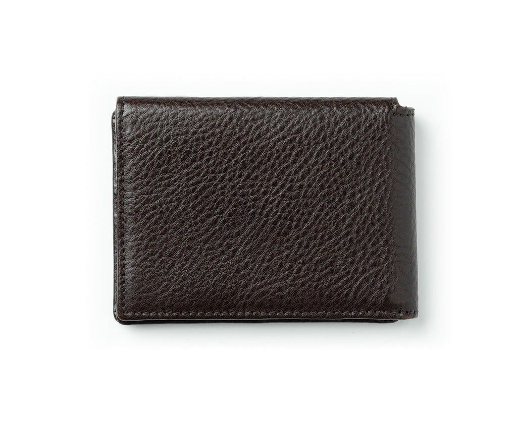 Pass Case Wallet No. 393 | Vintage Walnut Leather
