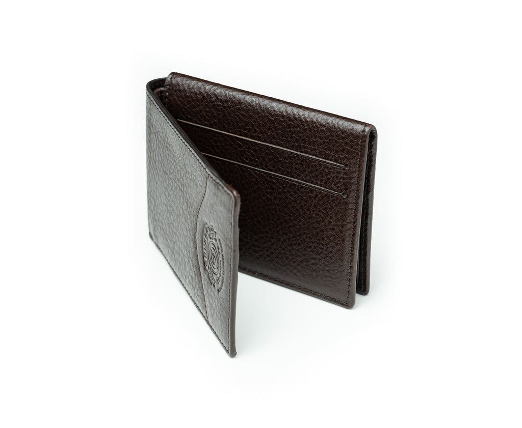 Pass Case Wallet No. 393 | Vintage Walnut Leather Wallet | Ghurka