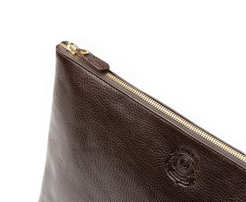 Pouch III No. 65 | Vintage Walnut Leather