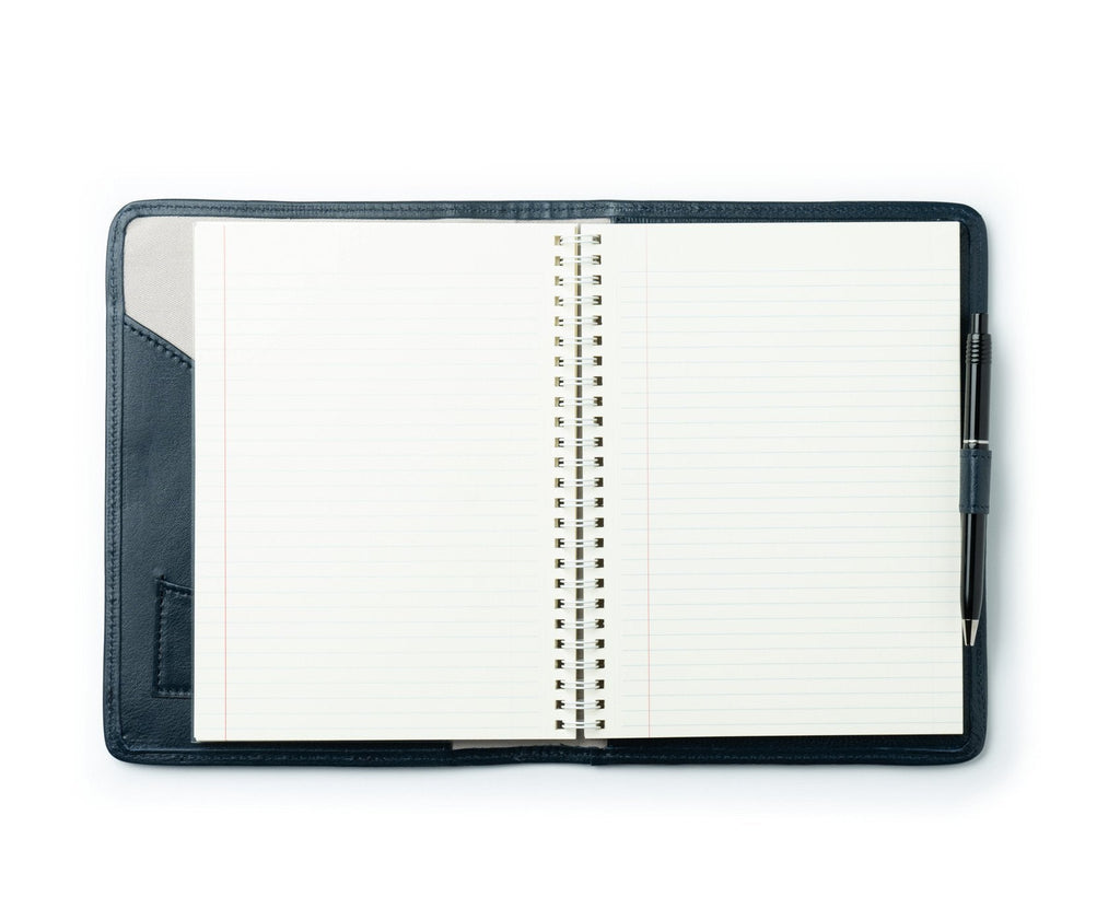 Refillable Journal | Vintage Navy Leather
