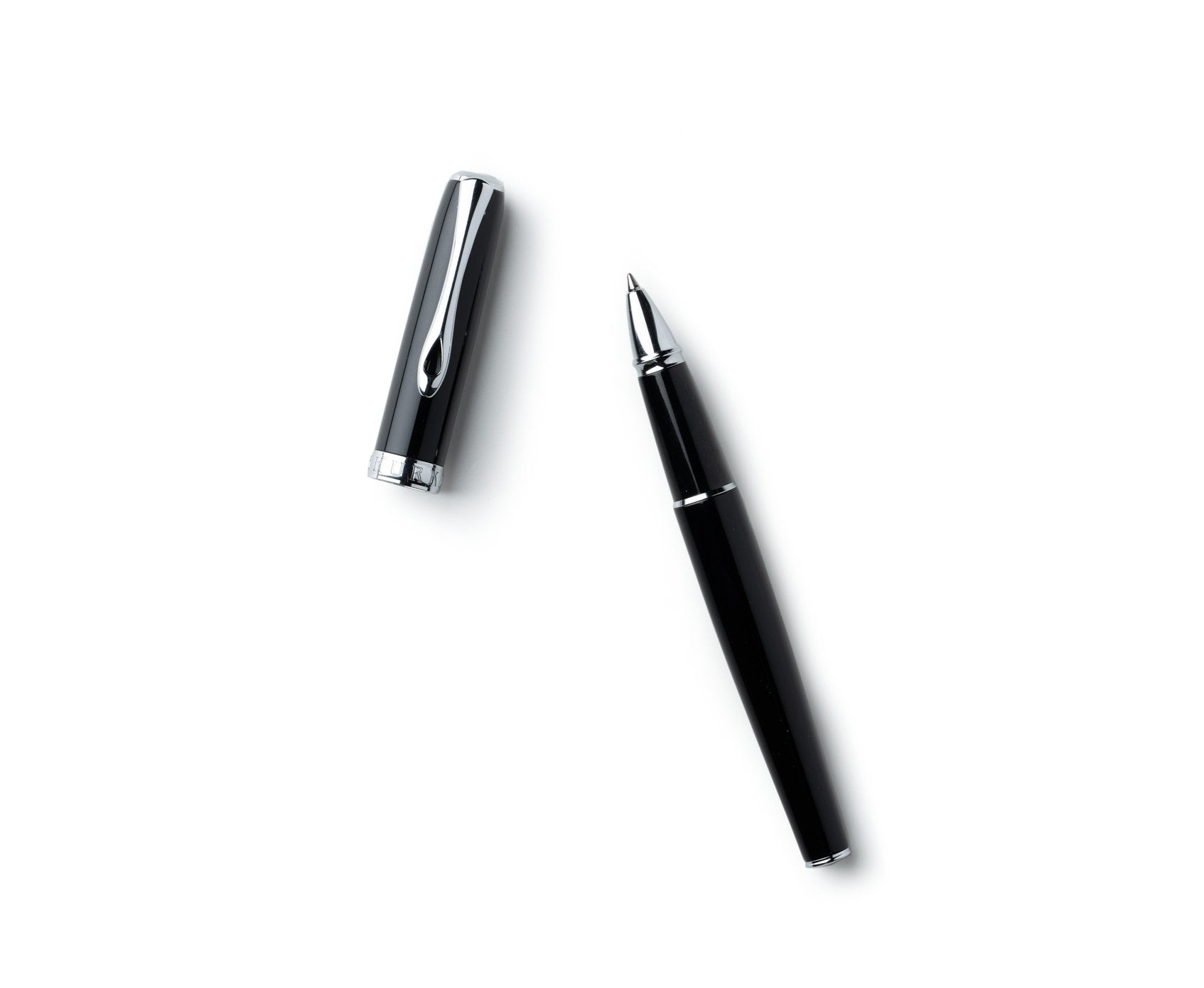 Scribe Pen | Black Lacquer - Chrome – Ghurka