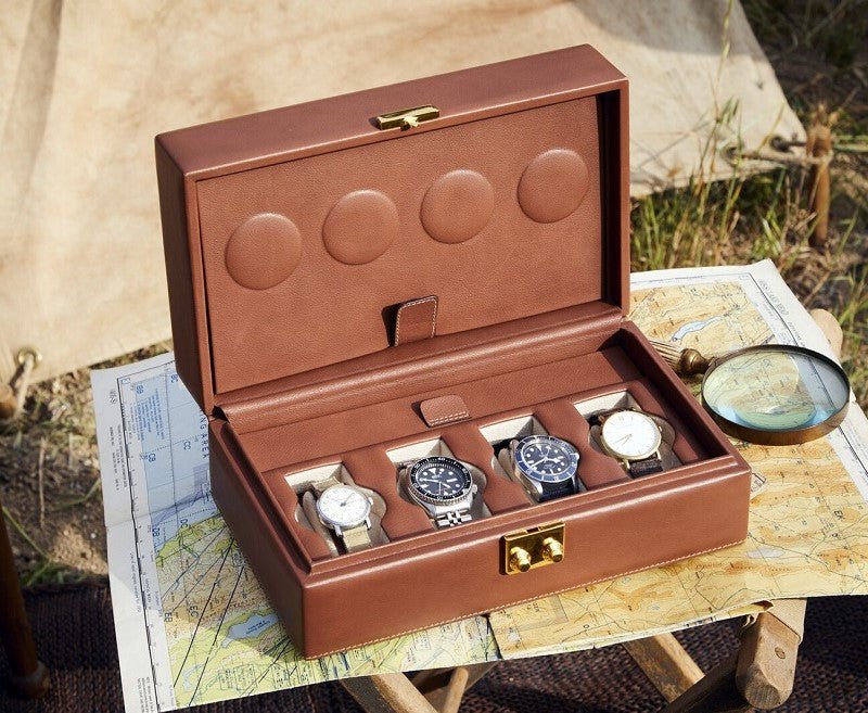 The Timekeeper No. 213 | Black Leather - Ghurka