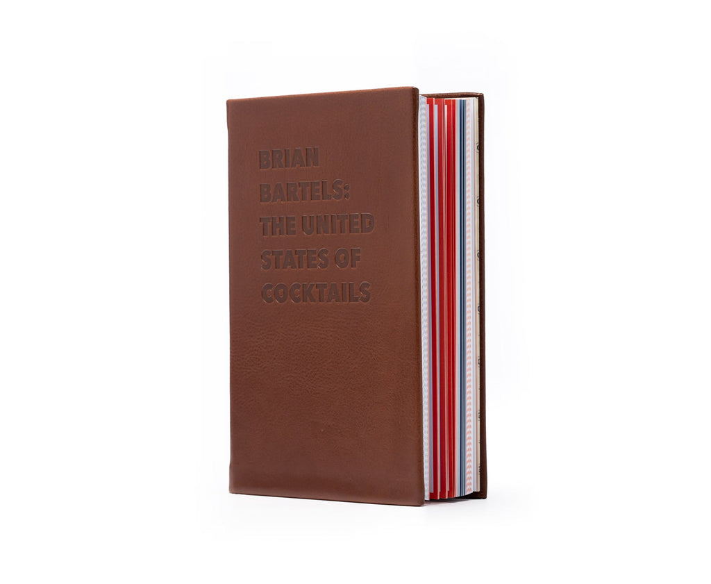 United States Of Cocktails  | Vintage Chestnut Leather